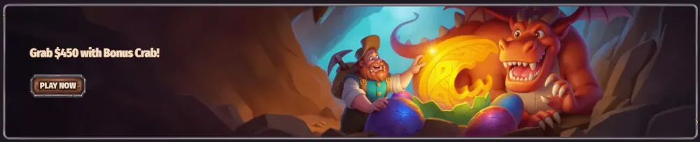 Dragonia bónusz rák banner